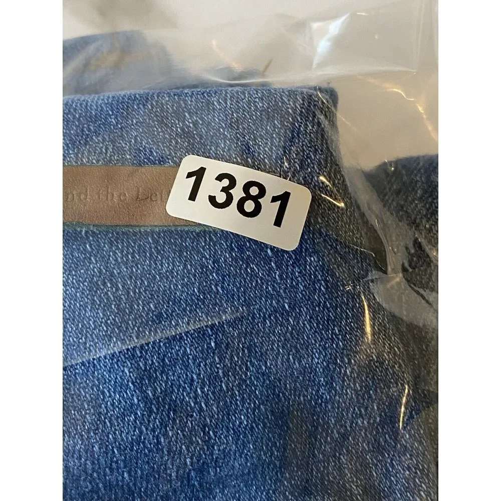 Pilcro‎ And The Letterpress Jeans Womens 26 High-Rise Denim Legging Blue Stretch